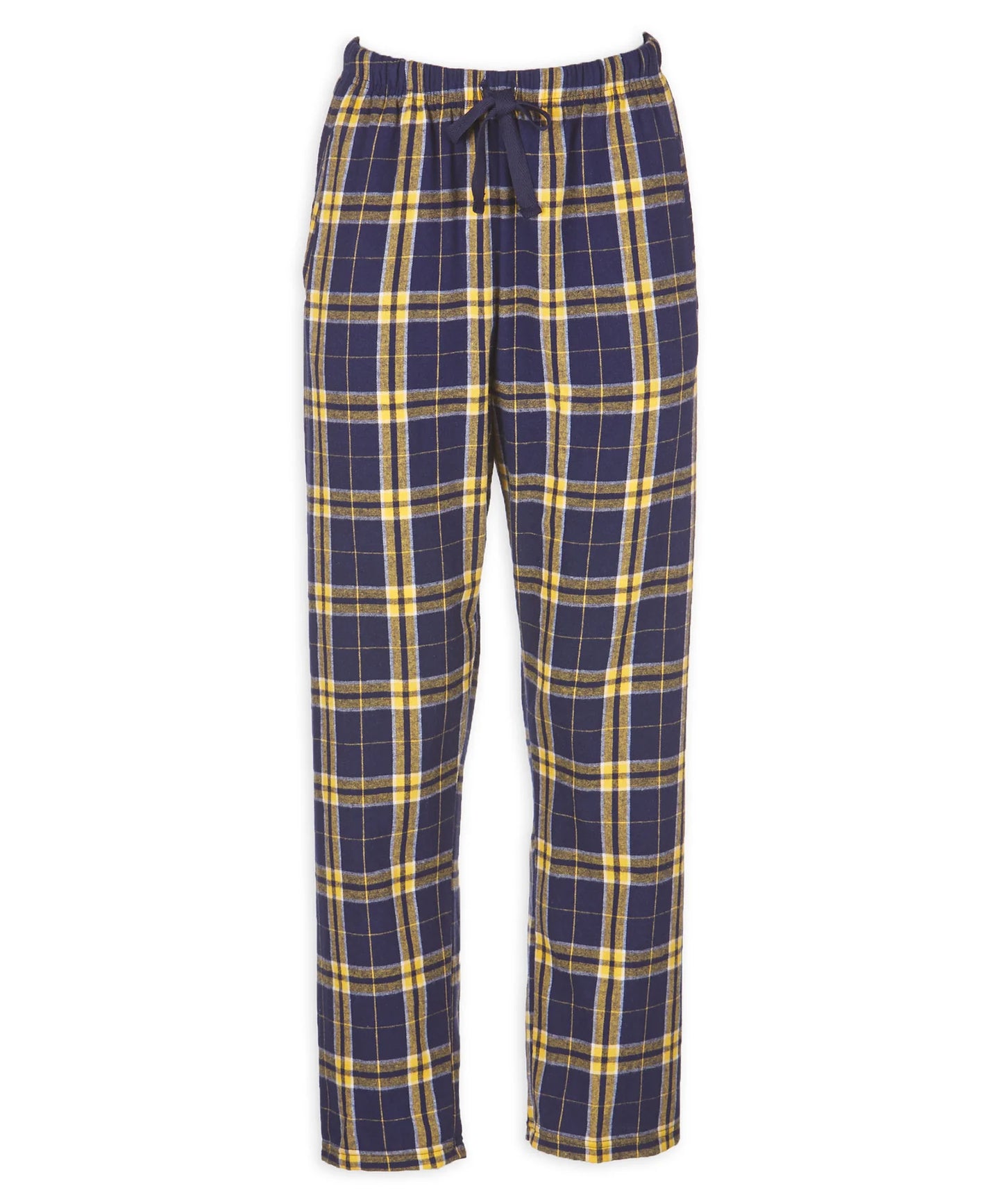 Flannel Pants in Navy / Gold