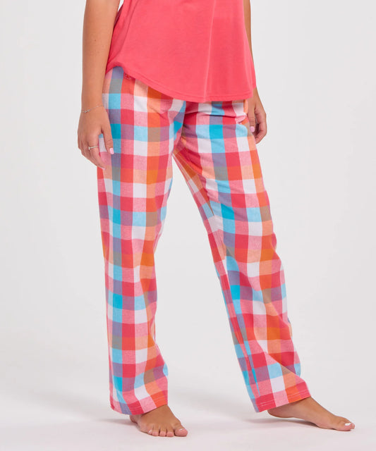 Flannel Pants in Paradise Plaid