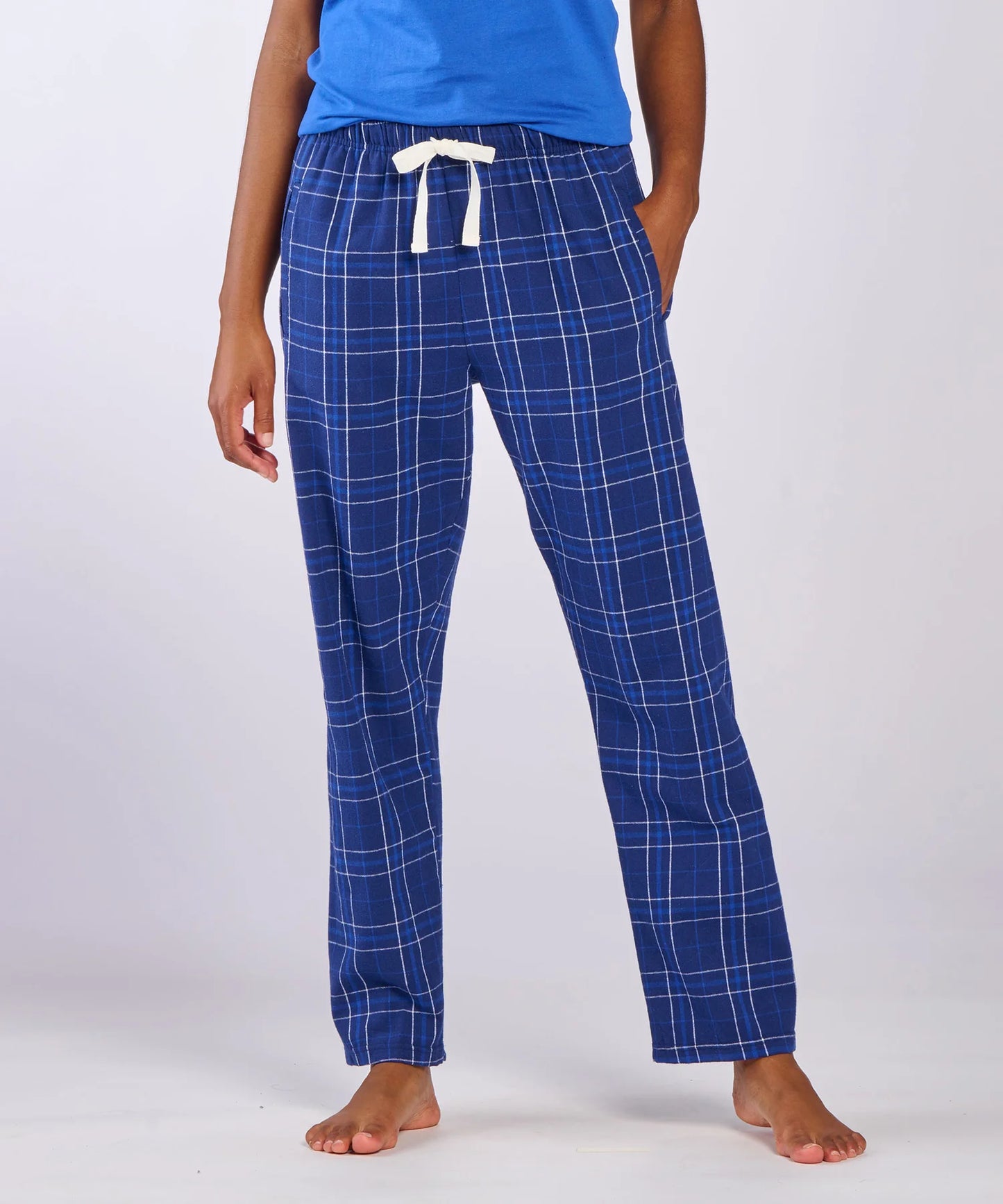 Flannel Pants in Navy Field Day