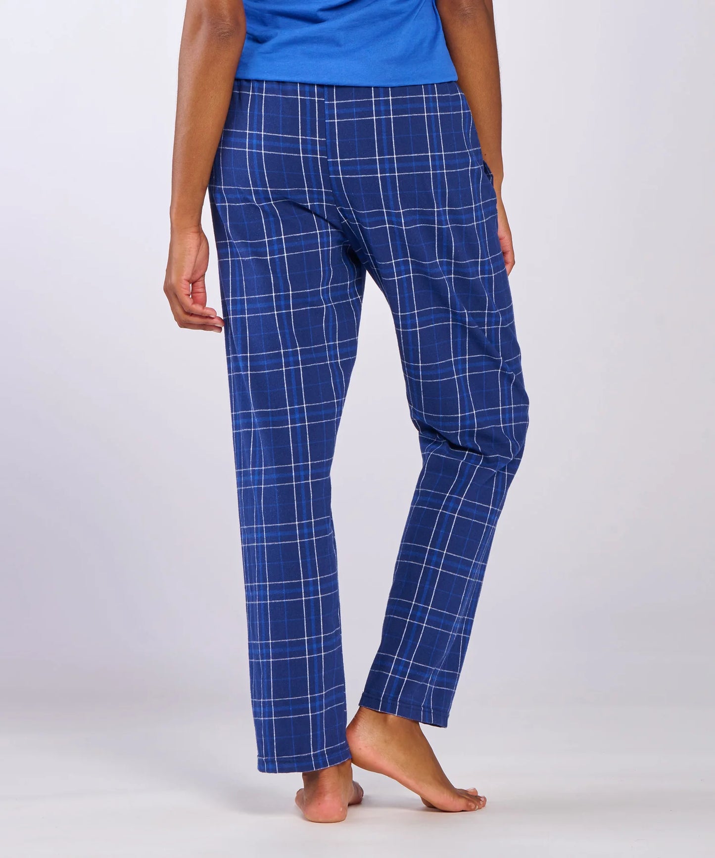 Flannel Pants in Navy Field Day