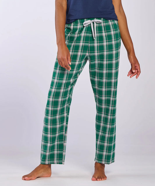 Flannel Pants in Heritage Hunter Green