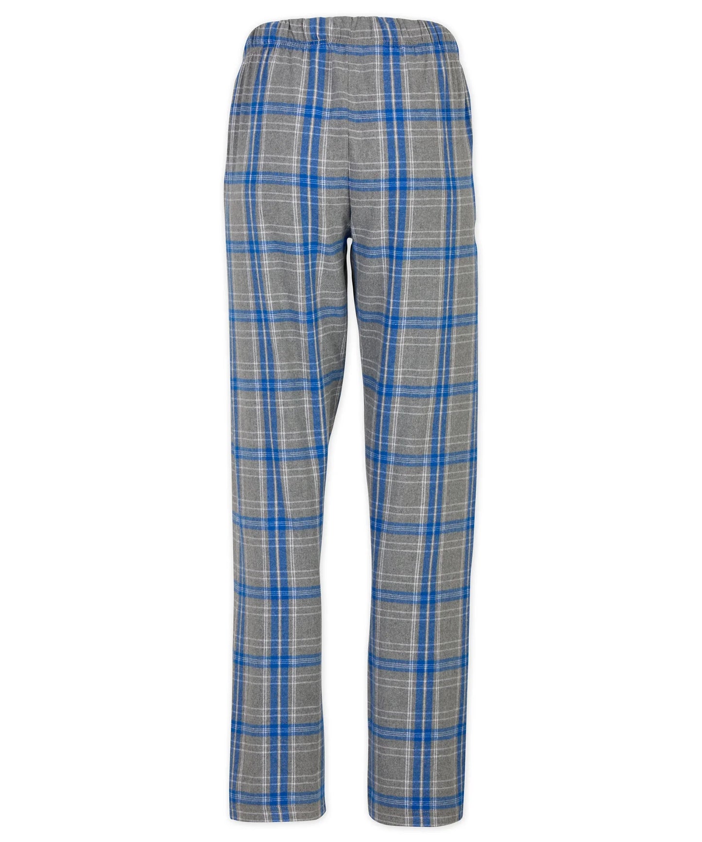 Flannel Pants in Heather / Royal Blue