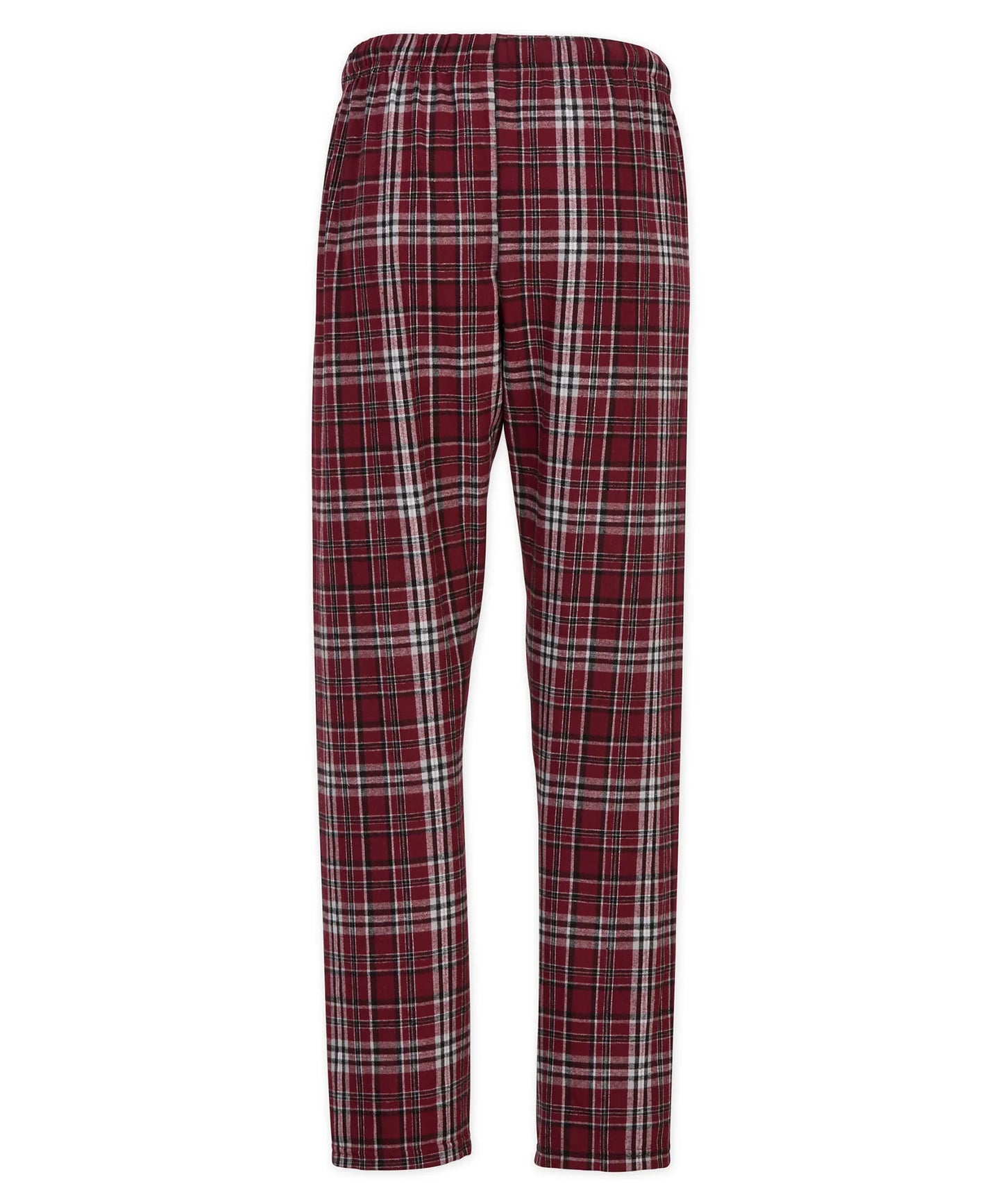 Flannel Pants in Maroon