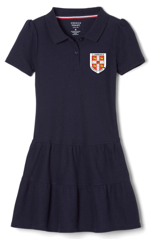 Navy Girl's Polo Dresses