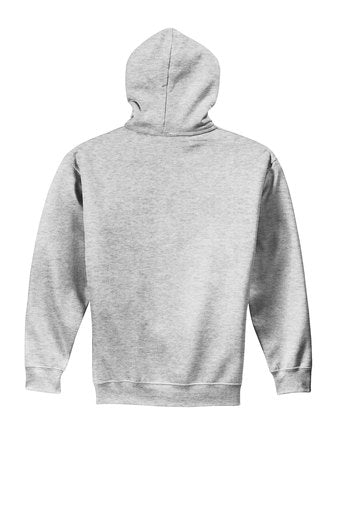 Ash grey gildan hoodie sale