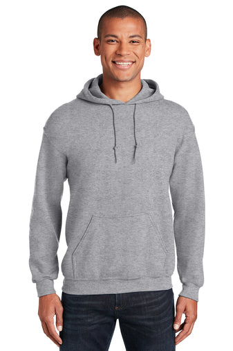 Gildan Unisex Heavy Blend Hoodie in Sports Grey