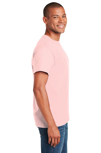 Gildan 5000 Heavy Cotton T Shirt in Light Pink