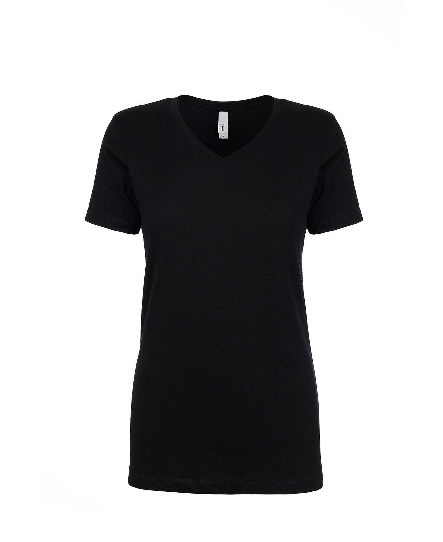 Next Level Ideal V Neck T Shirt in Turqouise