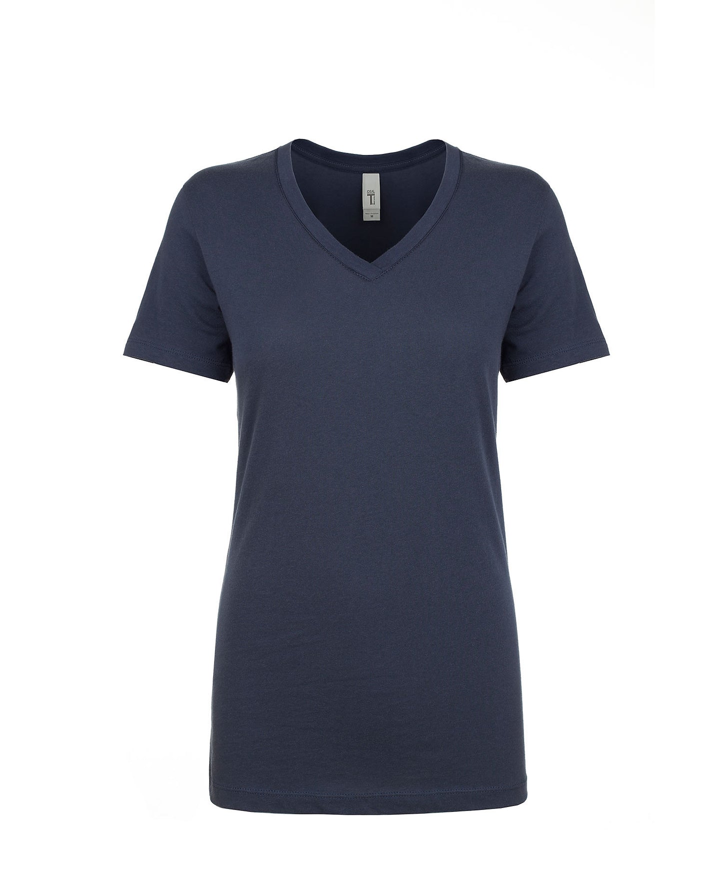 Next Level Ideal V Neck T Shirt in Turqouise